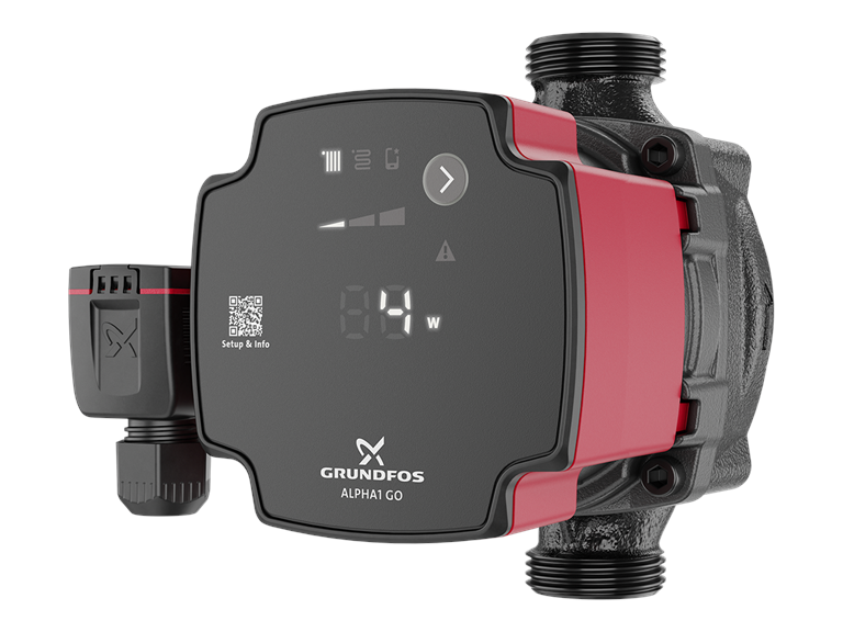 Pompe de circulation Grundfos ALPHA1 GO 25-60 180 pour chauffage central