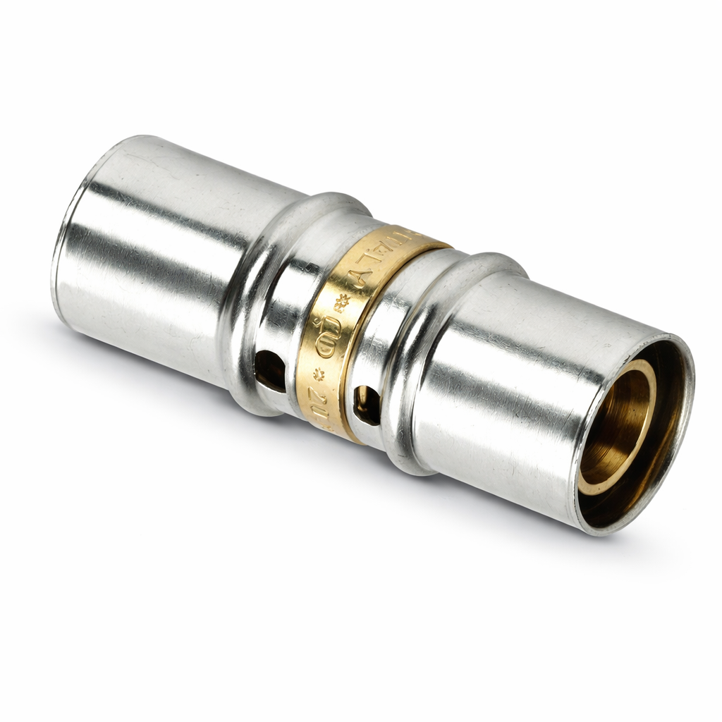 Raccord droit multicouche 20 × 20 à sertir – SYSTEMPEX V