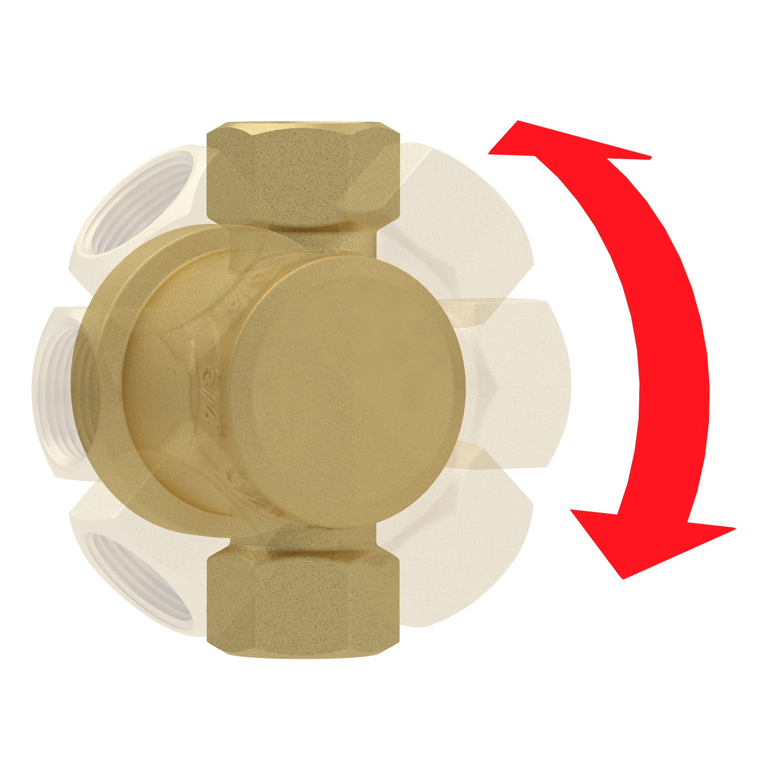 Séparateur de boues magnétique Flamco Clean Smart 3/4 pouces pour chauffage